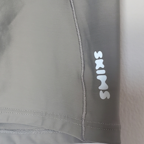 Skims Biker Shorts High-Waisted Gray Size Medium 6" inseam - Picture 5 of 12